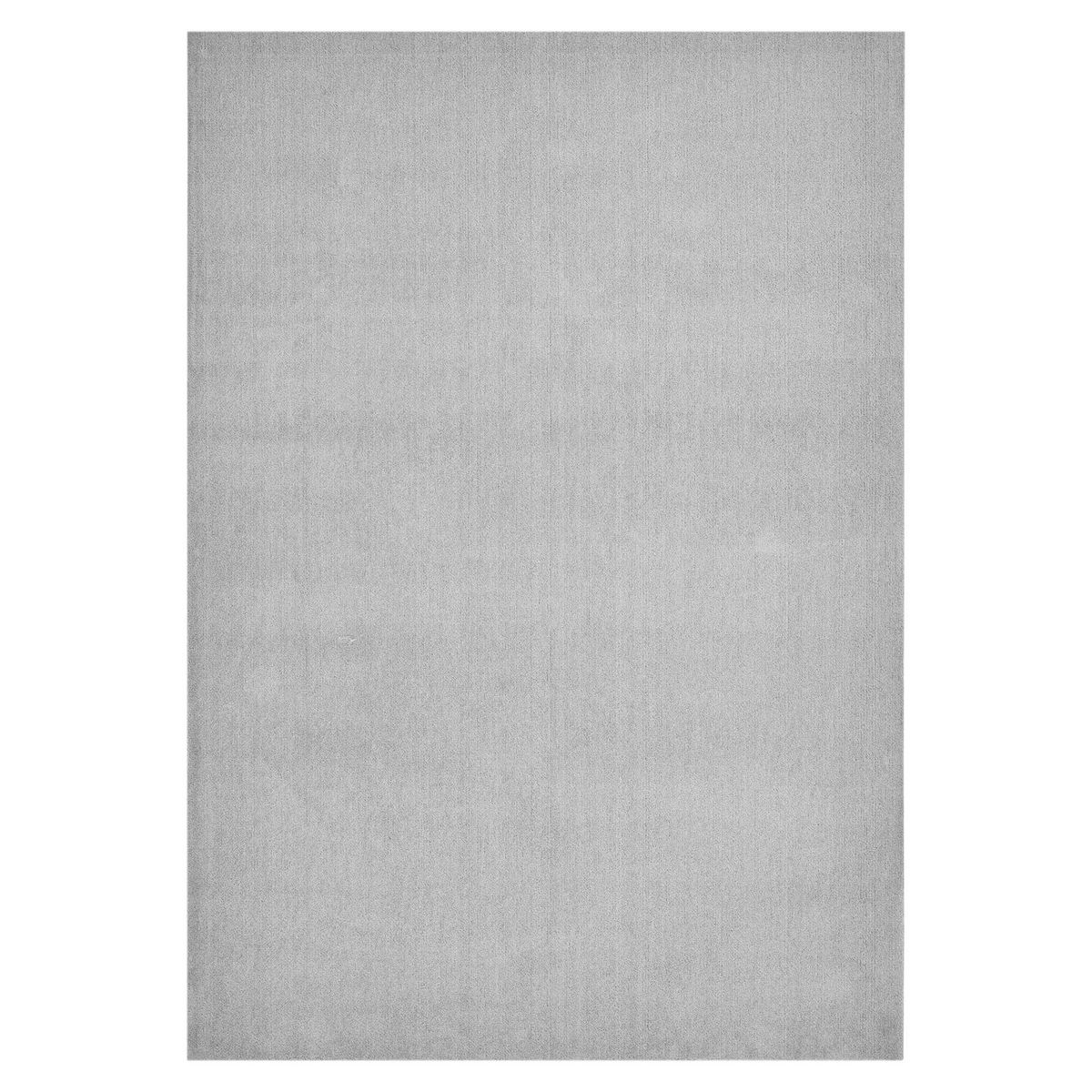 JUST HOME COLLECTION - Bajada de Cama Rectangular Feel Shaggy 50x80cm Gris