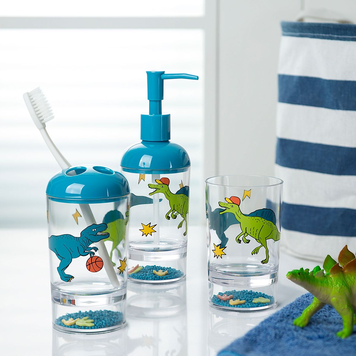 JUST HOME COLLECTION - Dispensador de Jabón Dinosaurios