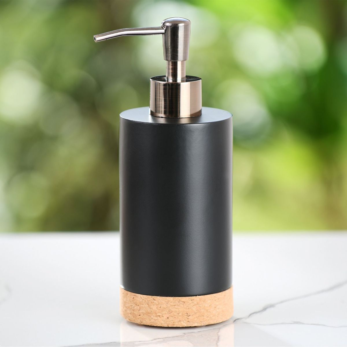 JUST HOME COLLECTION - Dispensador de Jabón Negro