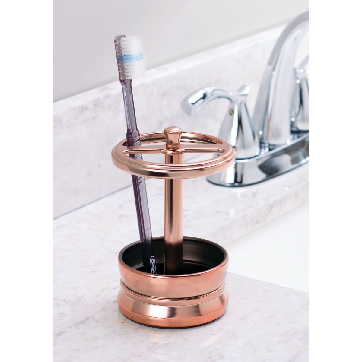 JUST HOME COLLECTION - Portacepillo Sutton Rosegold