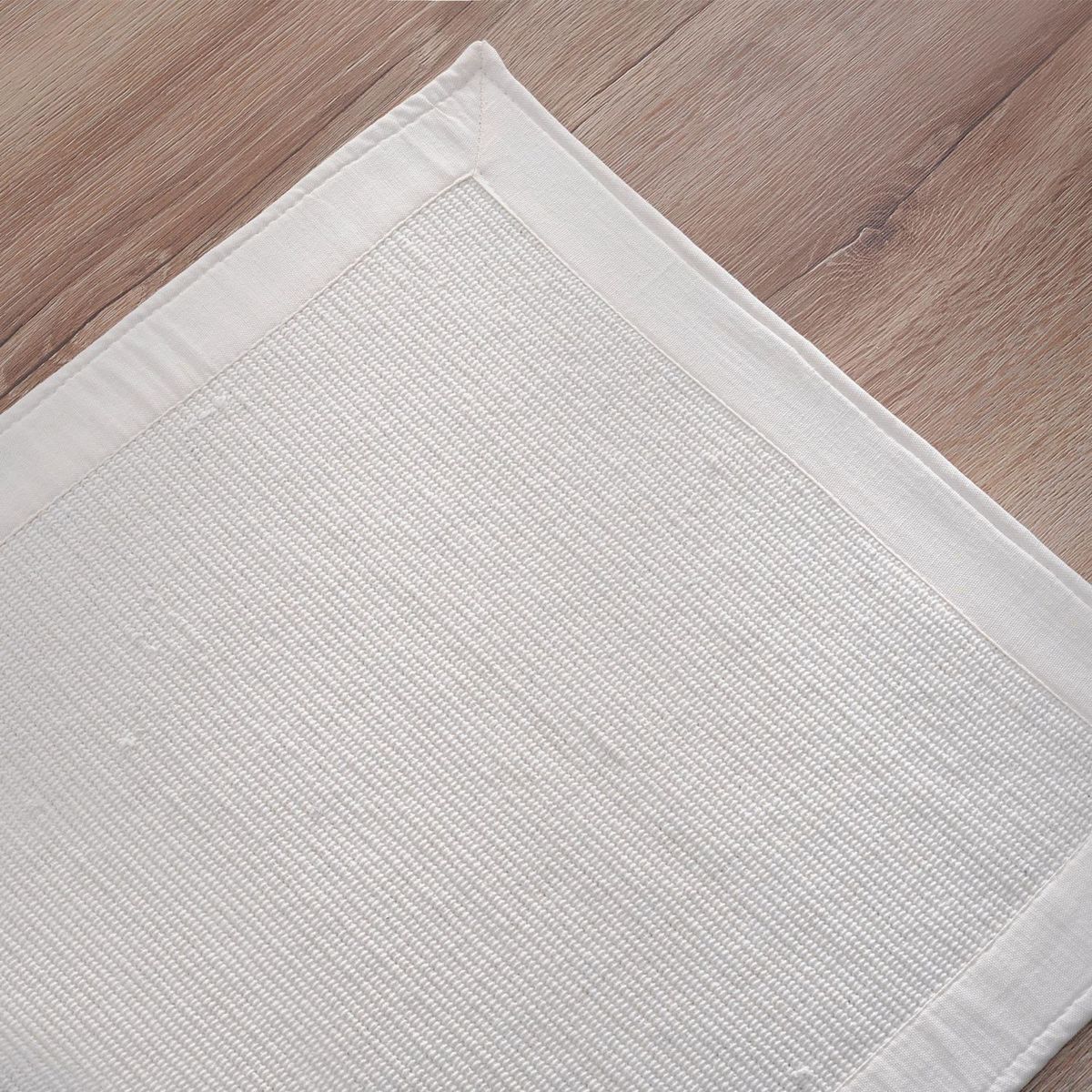 JUST HOME COLLECTION - Piso de Baño Frame 50x80cm Blanco