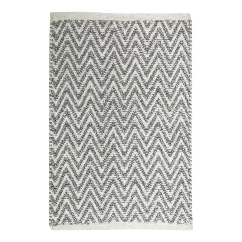 JUST HOME COLLECTION - Piso de Baño Rectangular Ziggy 40x60cm Gris