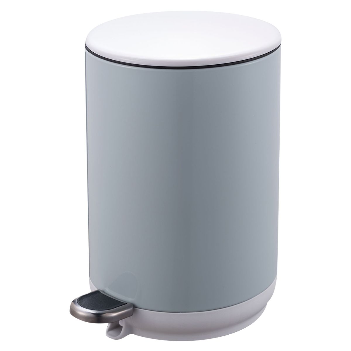 JUST HOME COLLECTION - Papelera de Metal con Pedal Acqua 5L