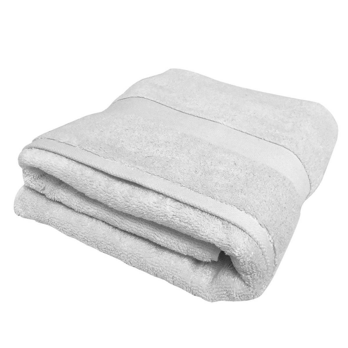 JUST HOME COLLECTION - Toalla de Baño de Algodón 600gr 70x140cm Blanca