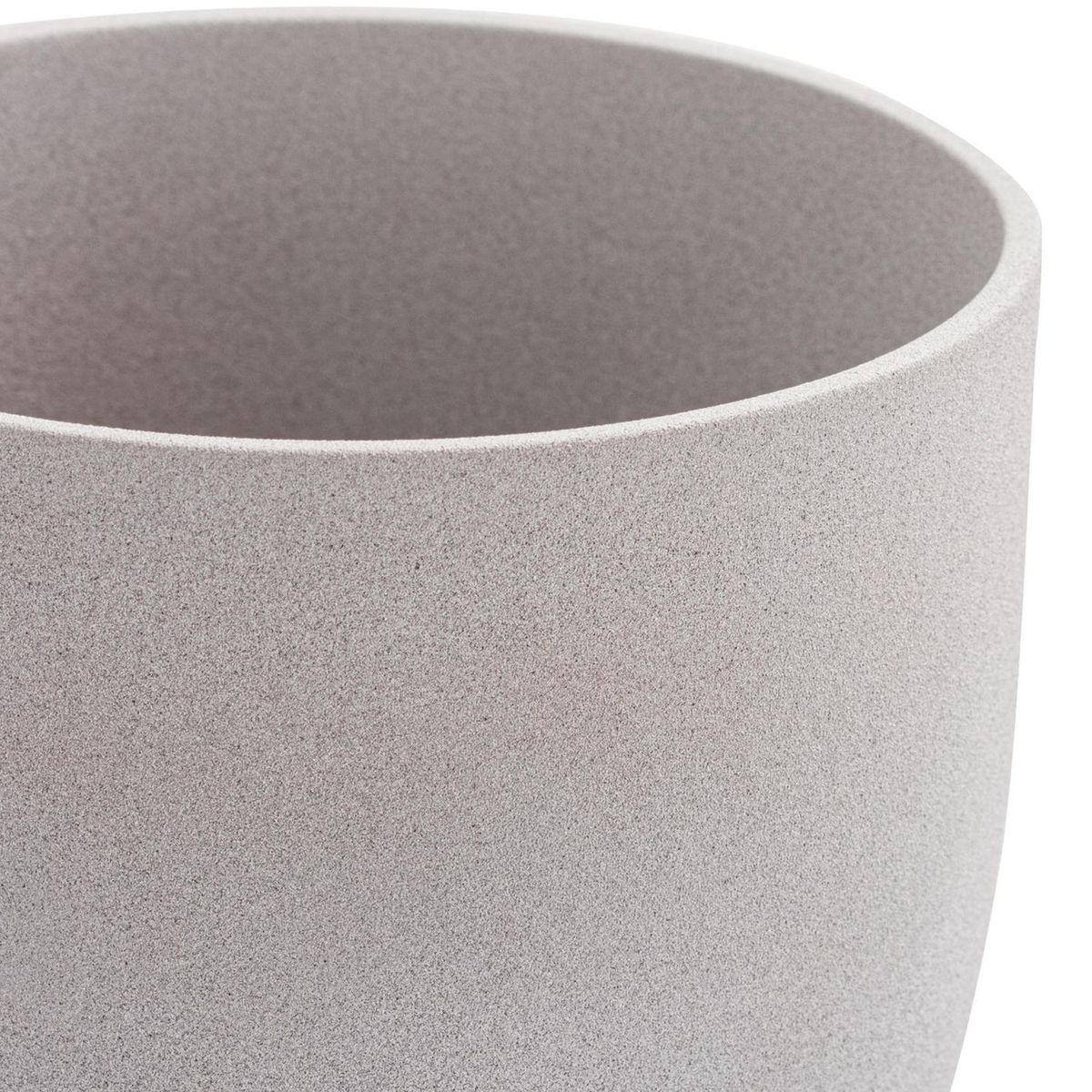 SK - Maceta Basel Stone Gris 14x13x
