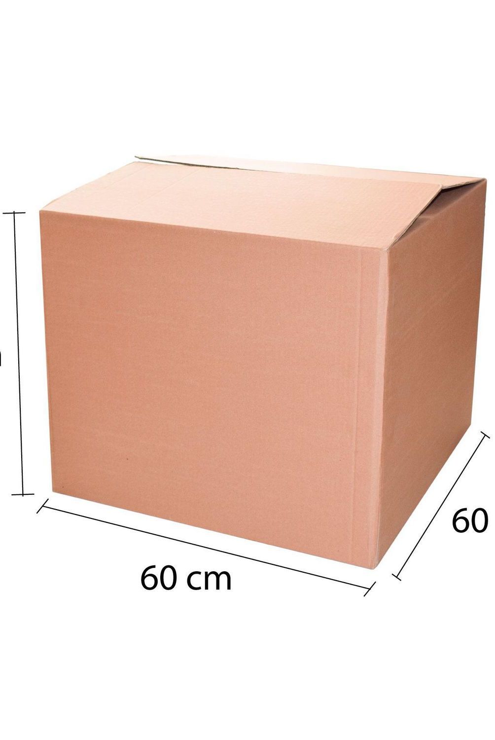  - Caja de Cartón Corrugado 60x60x50 cm.