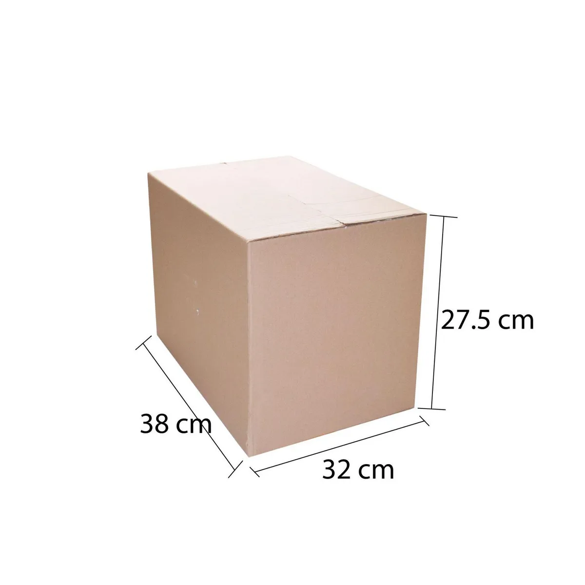  - Caja de Cartón Corrugado con Logo Sodimac 38x32x27.5 cm