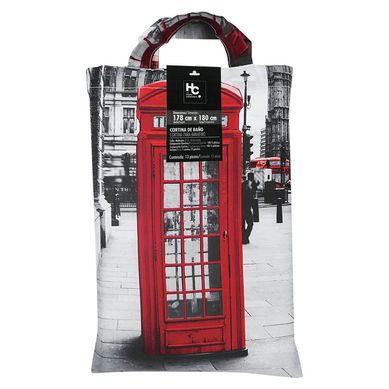 Cortina de Bao Londres 178x180 cm