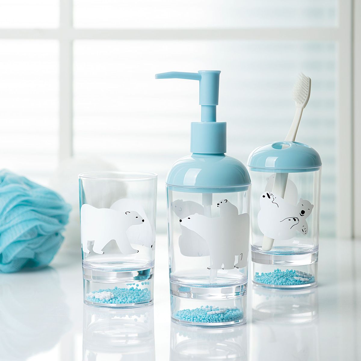 JUST HOME COLLECTION - Vaso Oso Polar Transparente