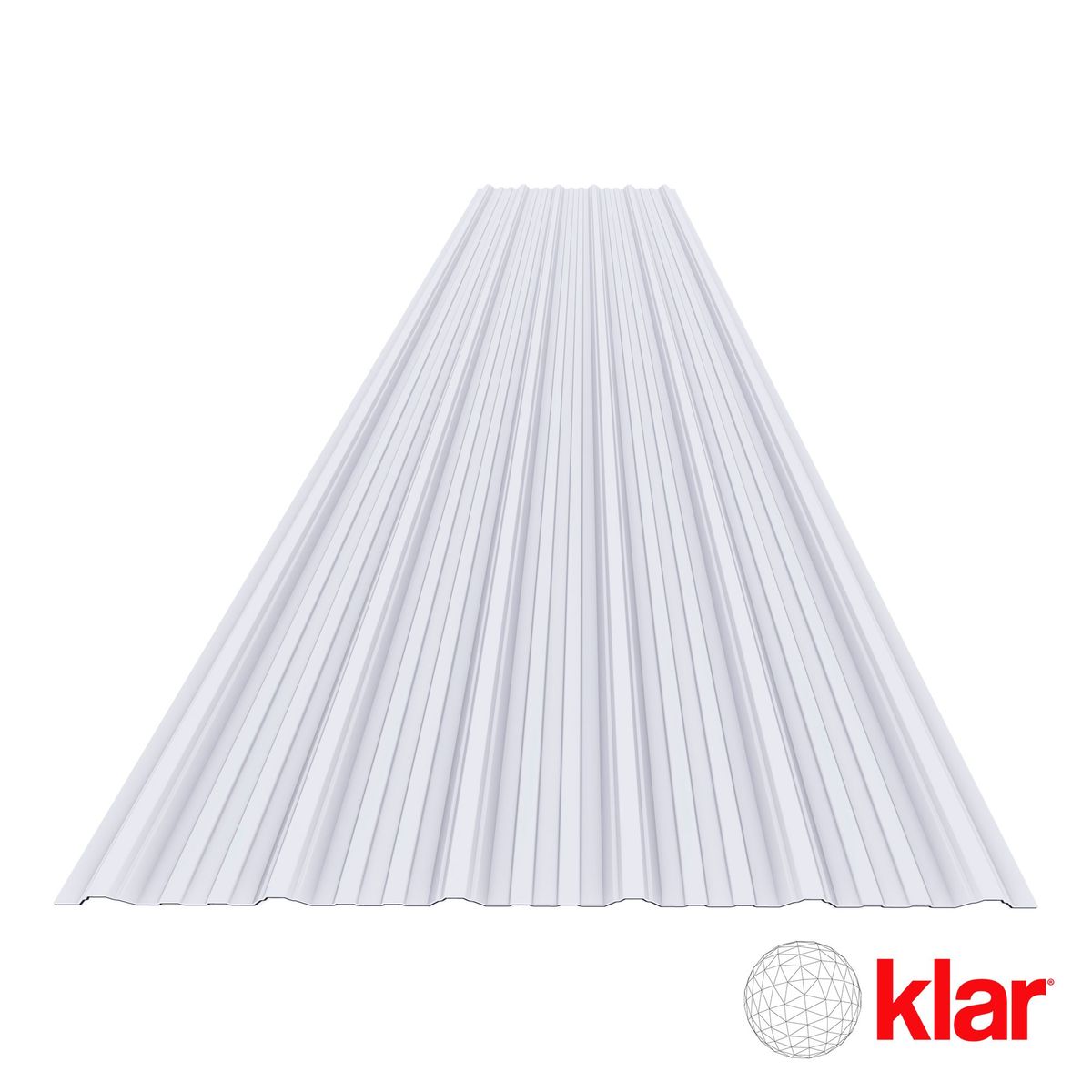 KLAR - Techo Termoacústico Klar TK6 Home 1.13 x 3.6 Blanco