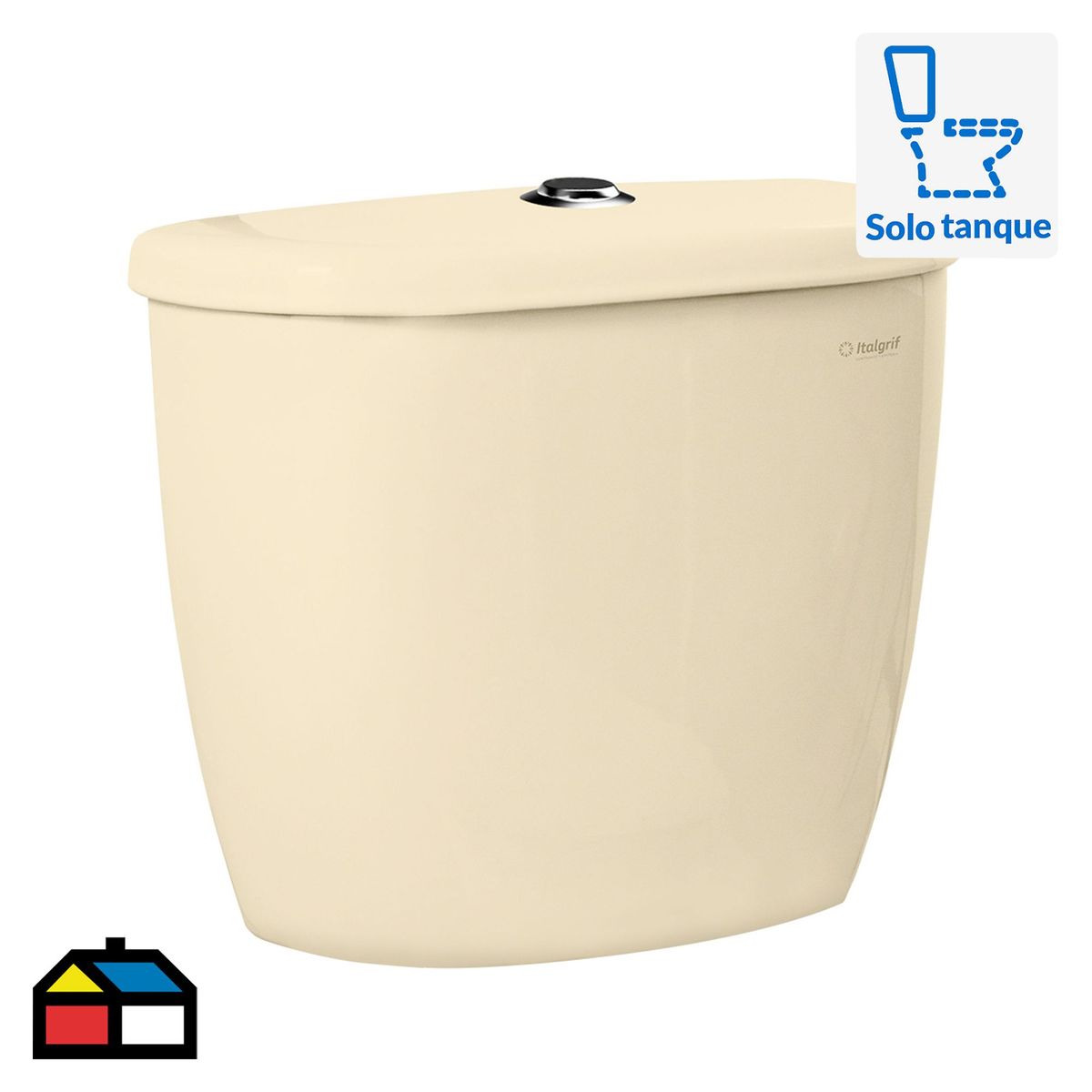 ITALGRIF - Tanque Inodoro Italgrif Aruba Bone