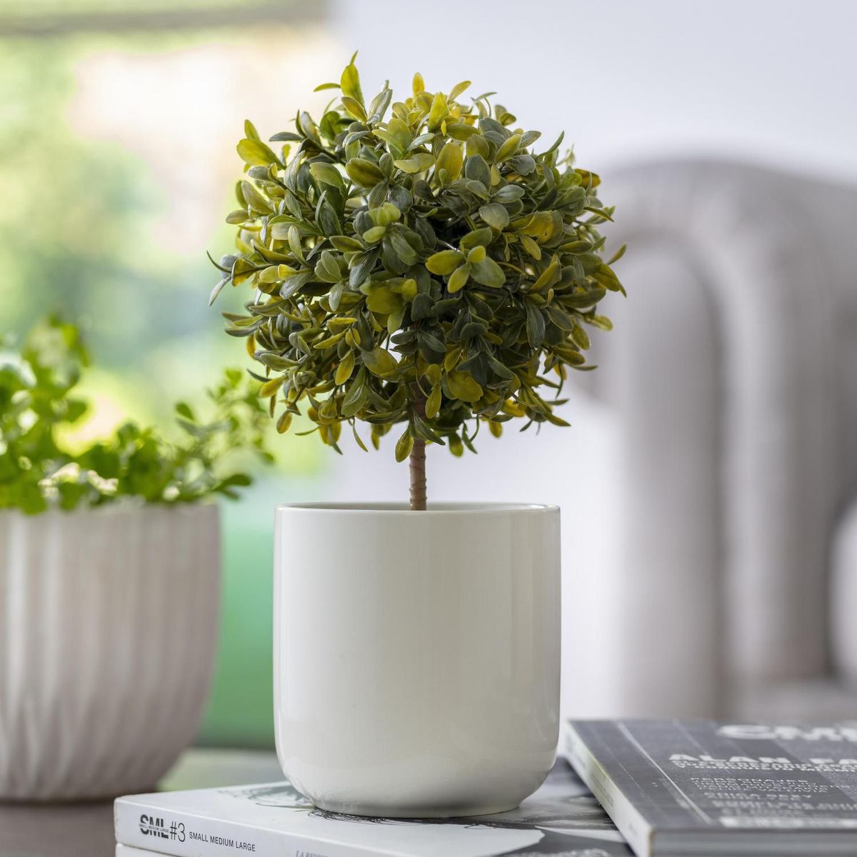 JUST HOME COLLECTION - Planta Artificial Bola Murraya Verde 10x24cm