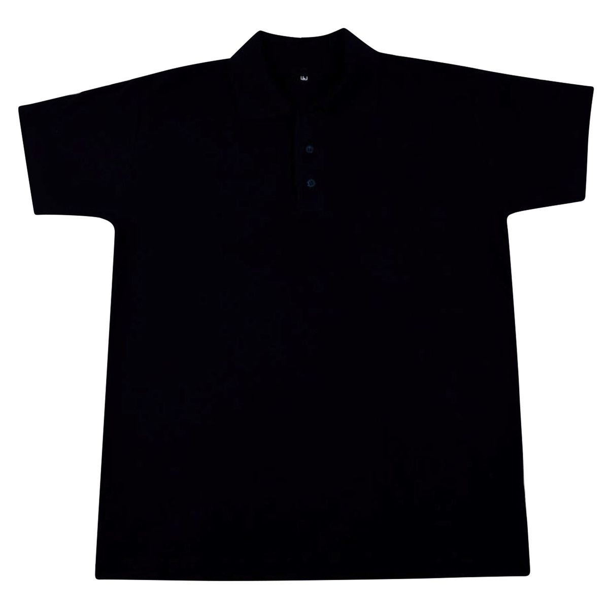 GENERICO - Polo con Cuello Camisero Azul Talla L