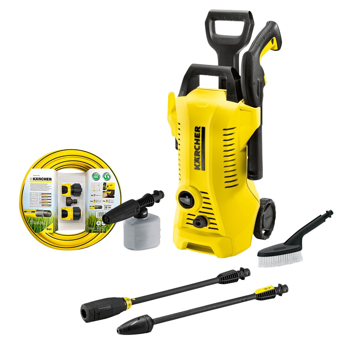 KARCHER - Hidrolavadora Eléctrica Karcher 1400W 110Bar K2 Full Control Car & Garden