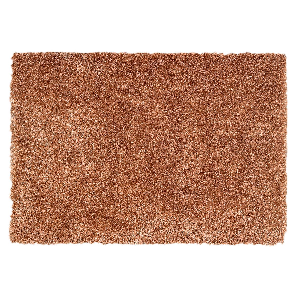 JUST HOME COLLECTION - Alfombra Rectangular Beige Shaggy Dark