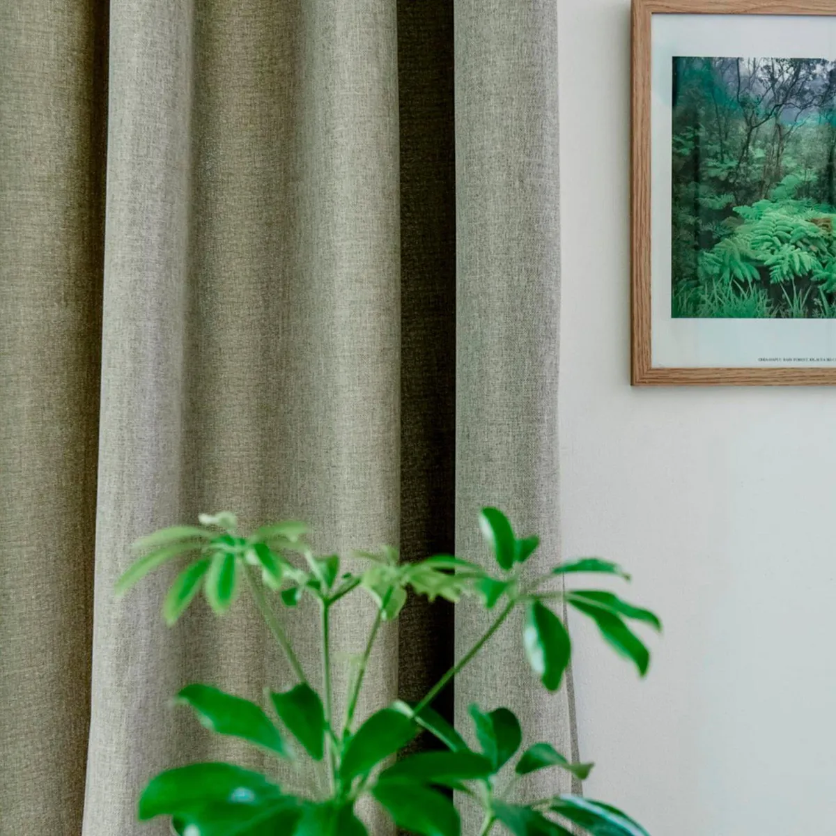 JUST HOME COLLECTION - Cortina de Tela Set x2 Lucca 140x250cm Gris