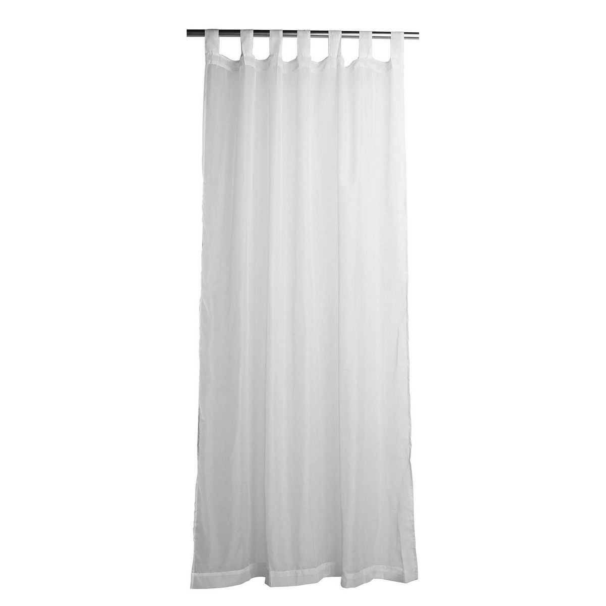 JUST HOME COLLECTION - Cortina de Velo 145x250cm Blanco