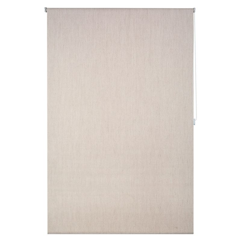 JUST HOME COLLECTION - Cortina Roller Black Out 120x250cm Textura Beige