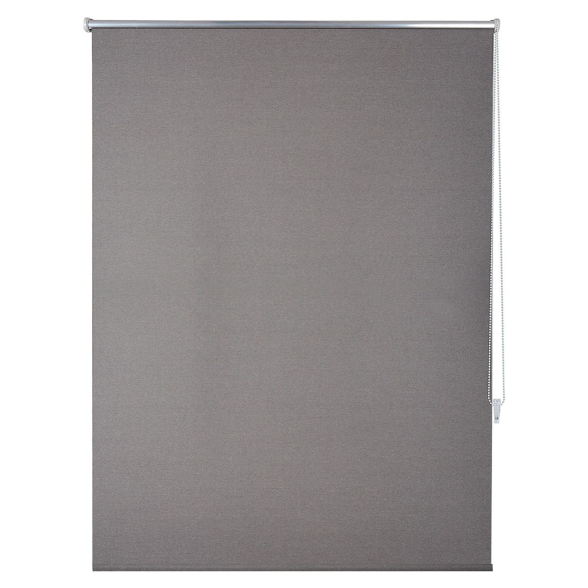 JUST HOME COLLECTION - Cortina Roller Black Out 160x165cm Textura Gris
