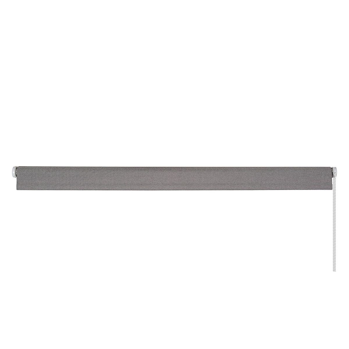 JUST HOME COLLECTION - Cortina Roller Black Out 160x165cm Textura Gris