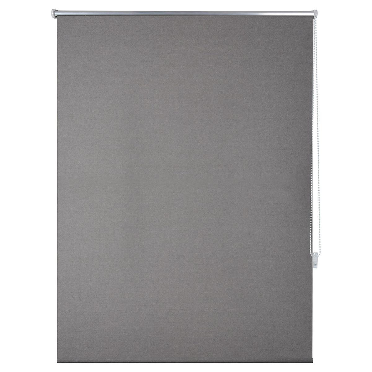 JUST HOME COLLECTION - Cortina Roller Black Out 150x250cm Textura Gris