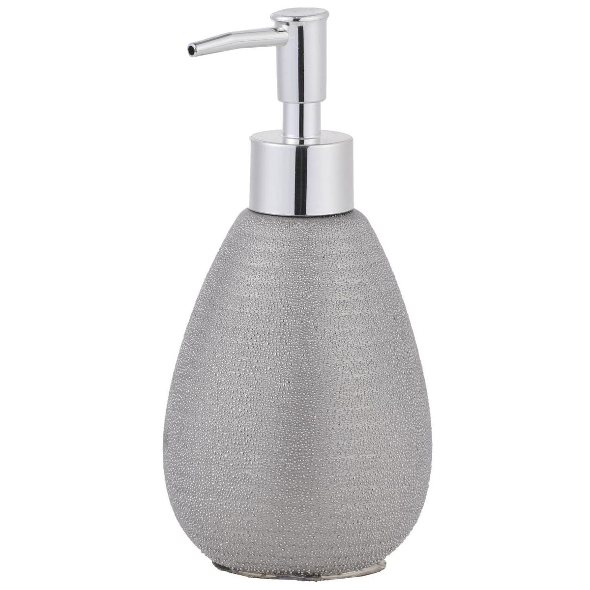 JUST HOME COLLECTION - Dispensador de Jabón Plata Brillante