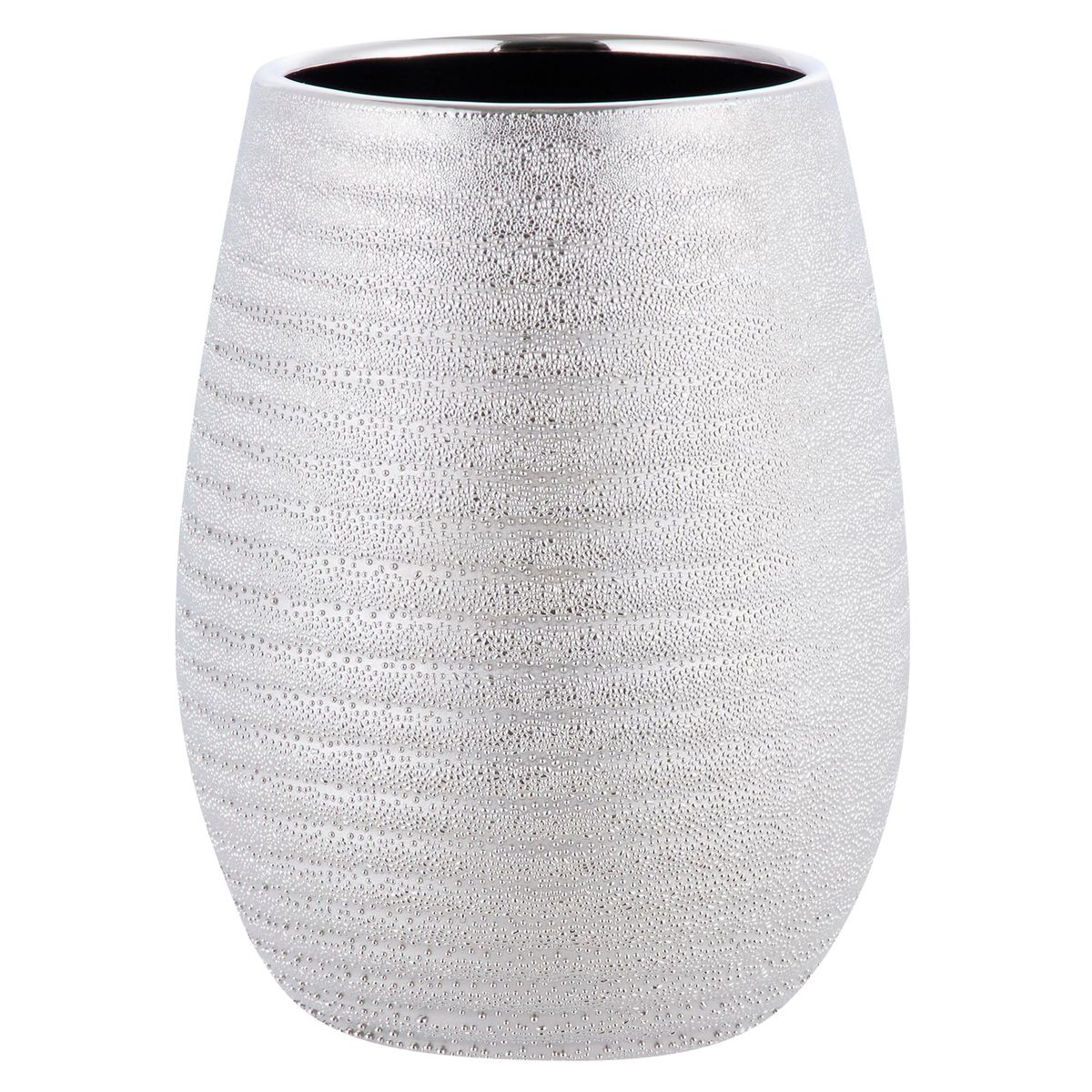 JUST HOME COLLECTION - Vaso para Baño Shiny Silver