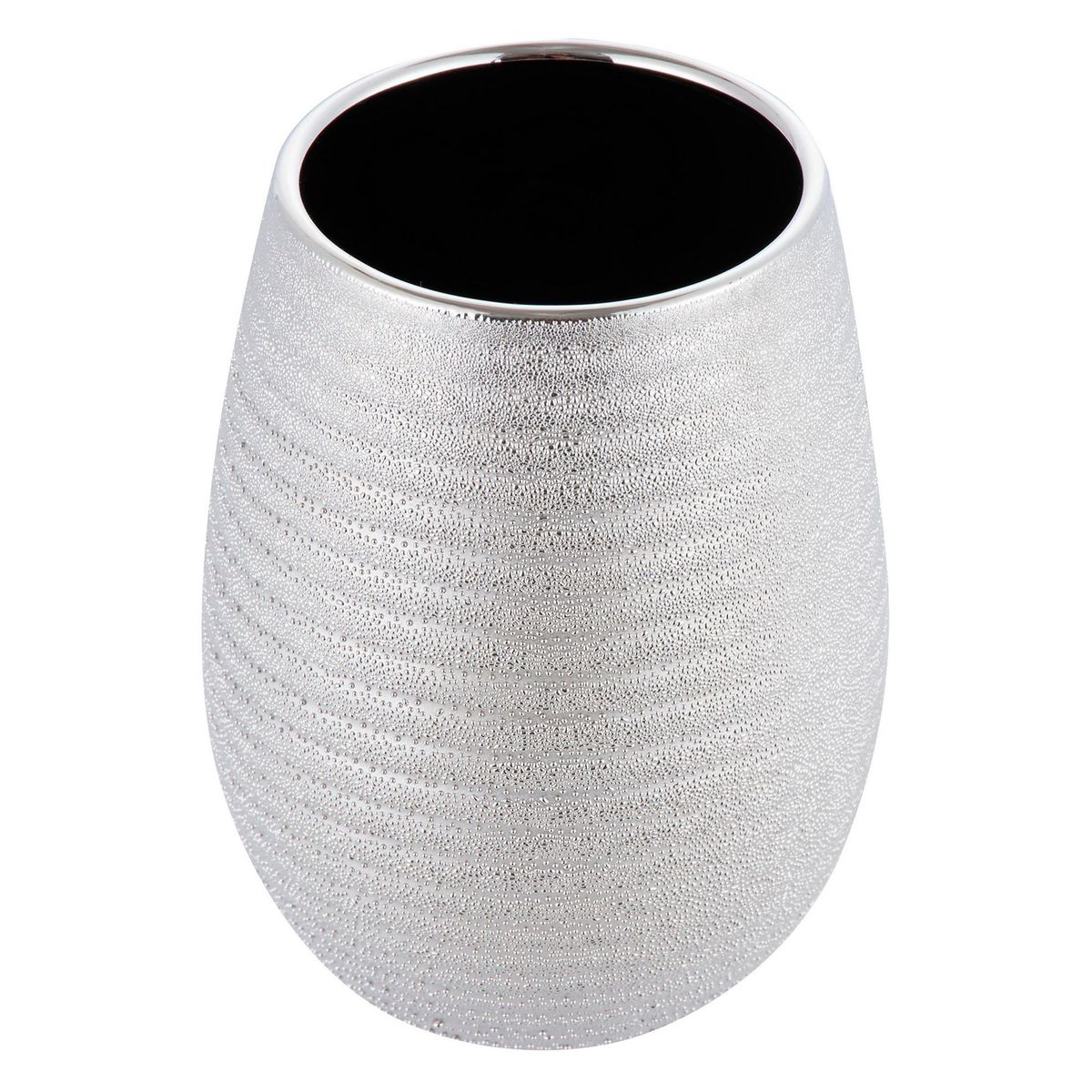 JUST HOME COLLECTION - Vaso para Baño Shiny Silver