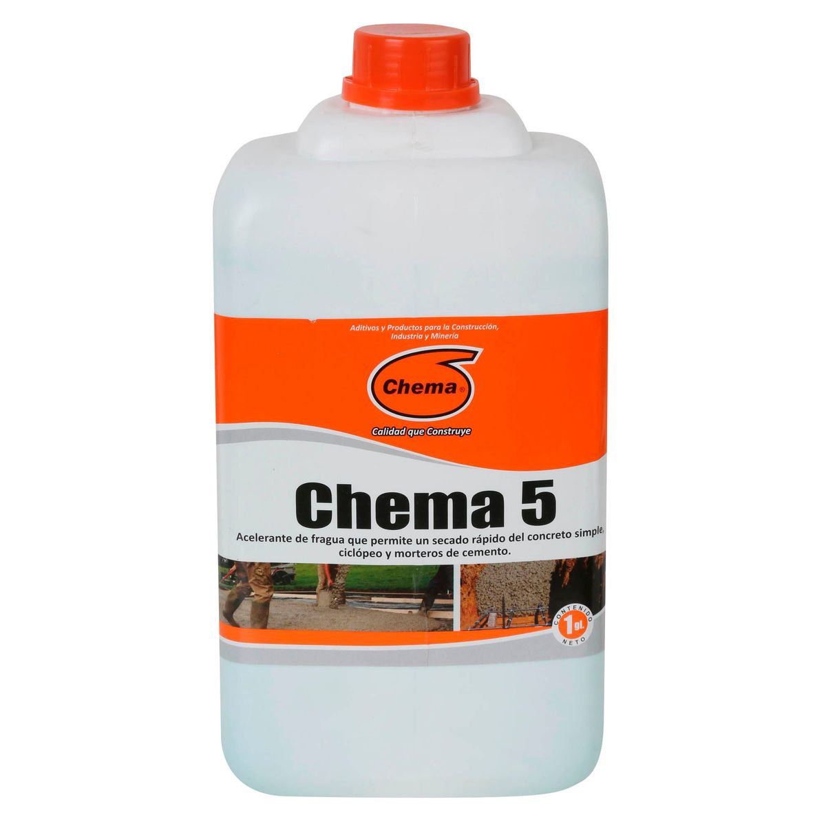 CHEMA - Acelerante de fragua Chema 5 x 1 gl Chema