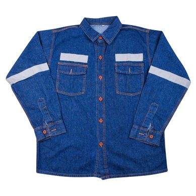 Camisa de Trabajo DENIM Lavada 9ONZ Talla M
