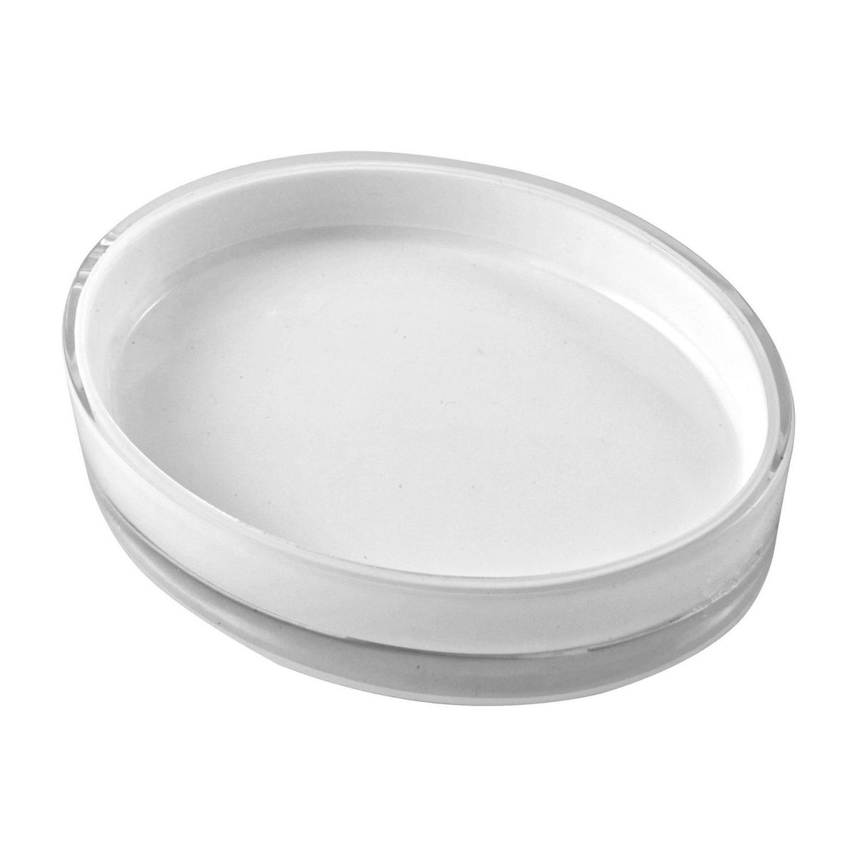 CASA BONITA - Jabonera Two Tones Blanco