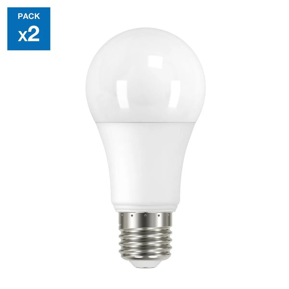 DAIRU - Pack x2 Focos LED E27 13W Luz Cálida