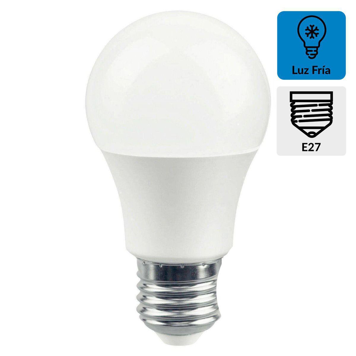 DAIRU - Foco LED Bulbo A55 4.5W E27 Luz Blanca