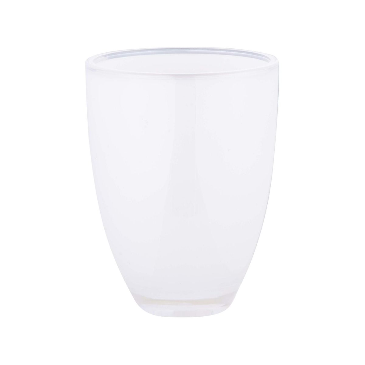 CASA BONITA - Vaso para Baño de Baño Two Tones Blanco