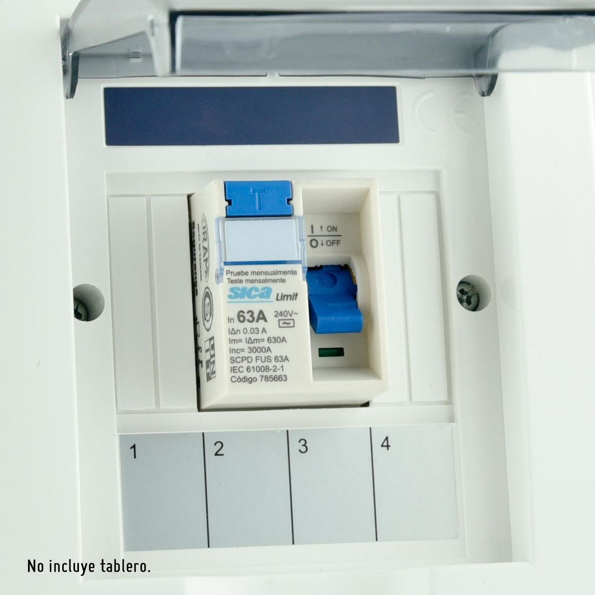 SICA - Interruptor diferencial 2x63A Sica