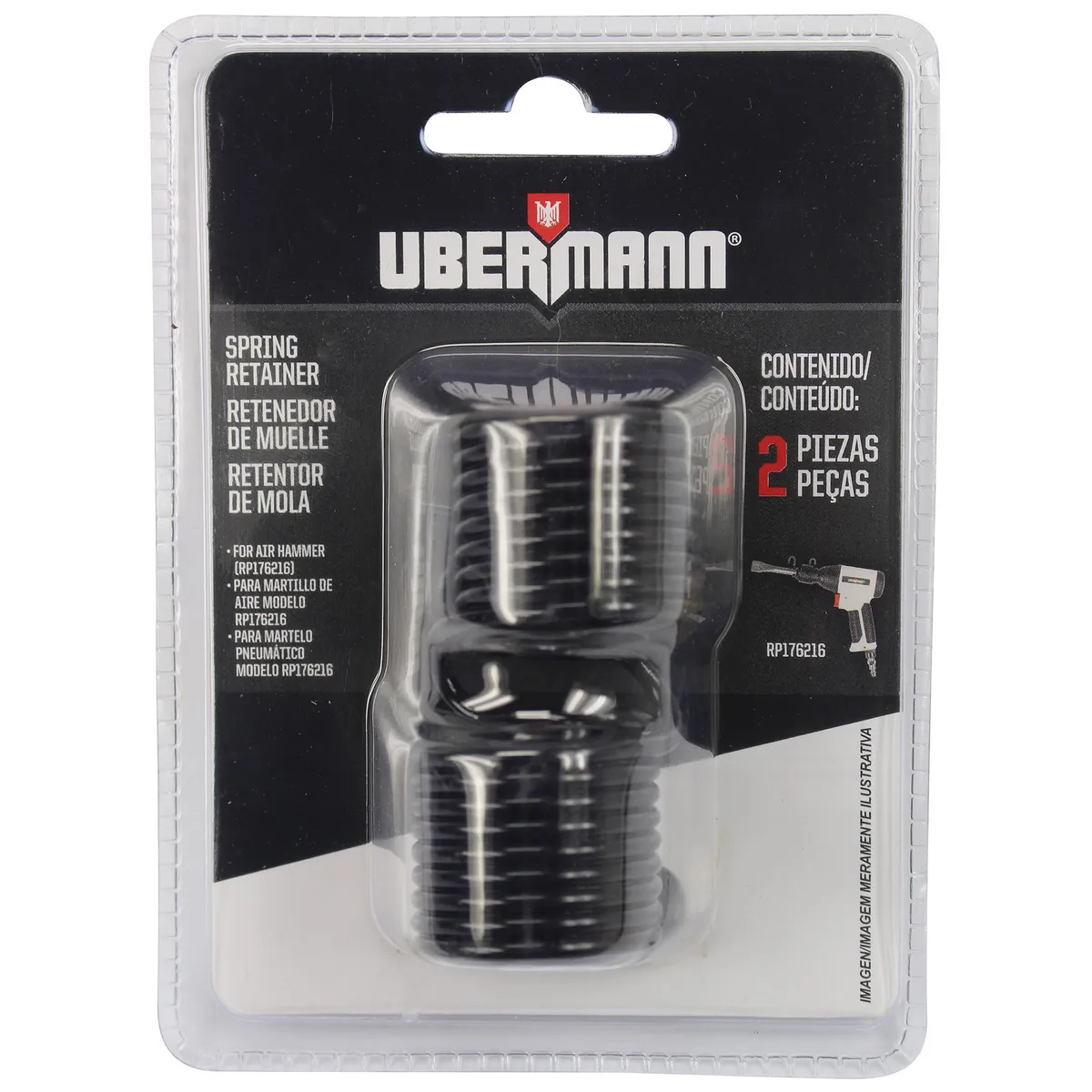UBERMANN - Resorte Rotomartillo 2 Pzs Ubermann