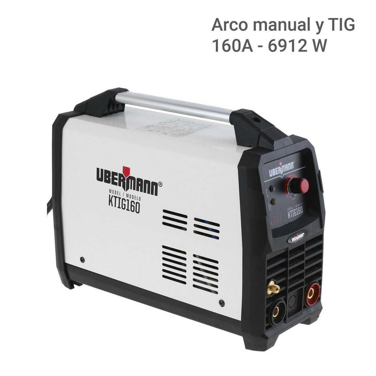 UBERMANN - Soldadora Eléctrica Inverter 160A 6912W Uberman