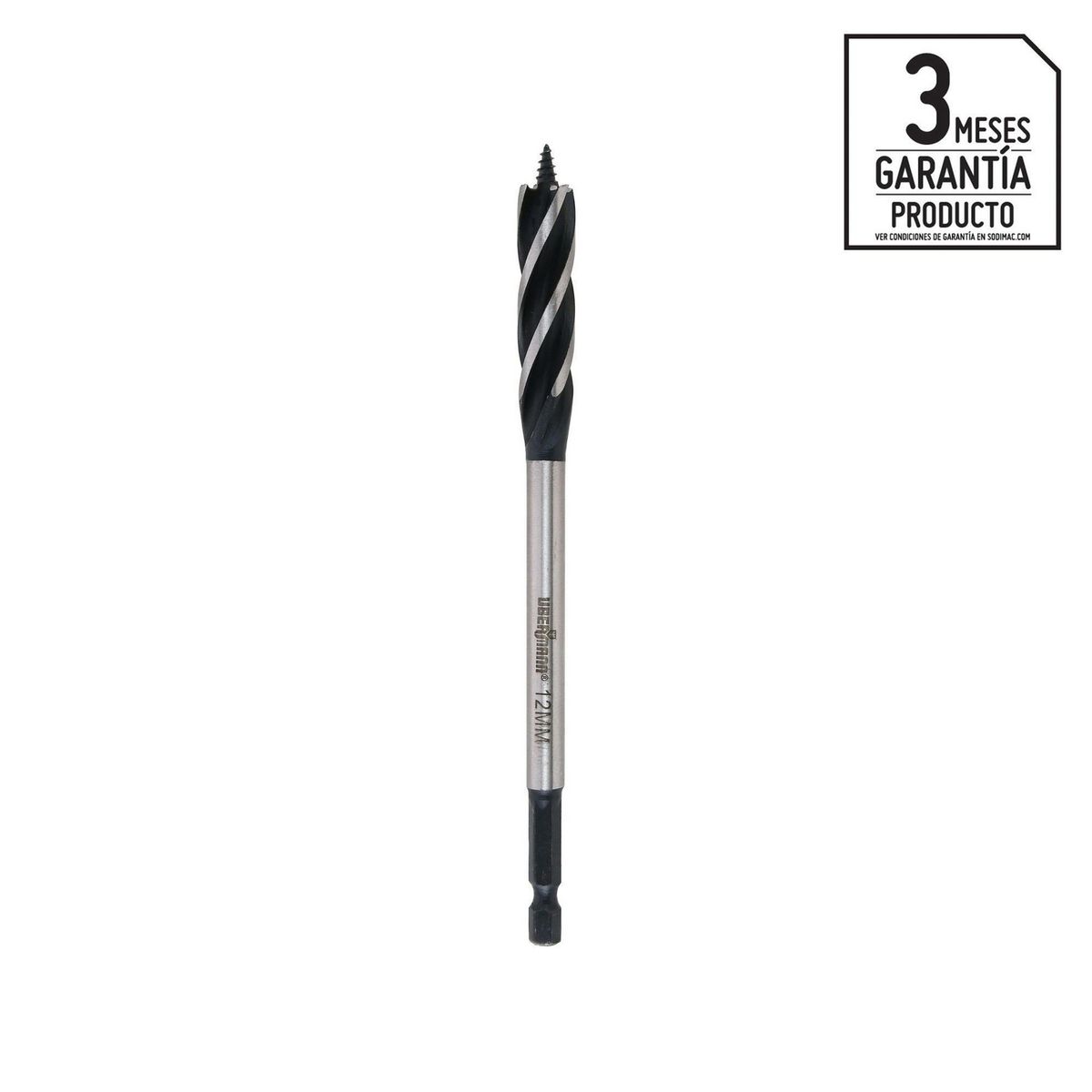 UBERMANN - Broca para Madera 12mm Ubermann