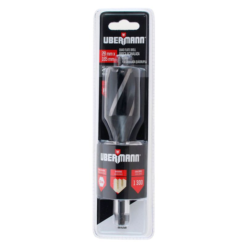 UBERMANN - Broca para Madera 28mm Ubermann