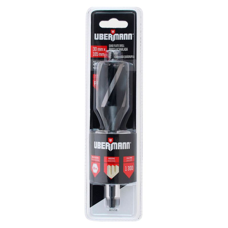 UBERMANN - Broca para Madera 30mm Ubermann