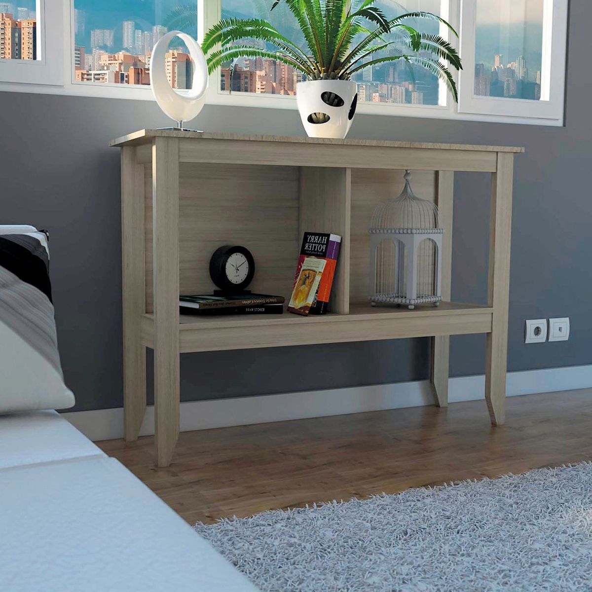 TUHOME - Mueble Auxiliar Essential Rovere