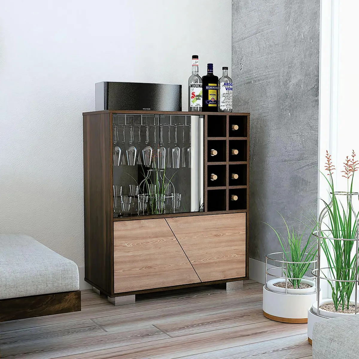 TUHOME - Bar Bajo Fraktal Habano