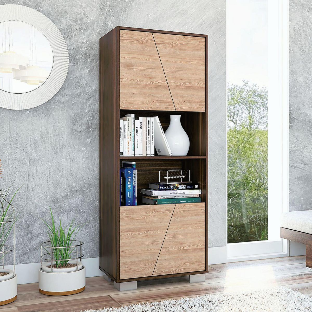 TUHOME - Estante Librero Fraktal