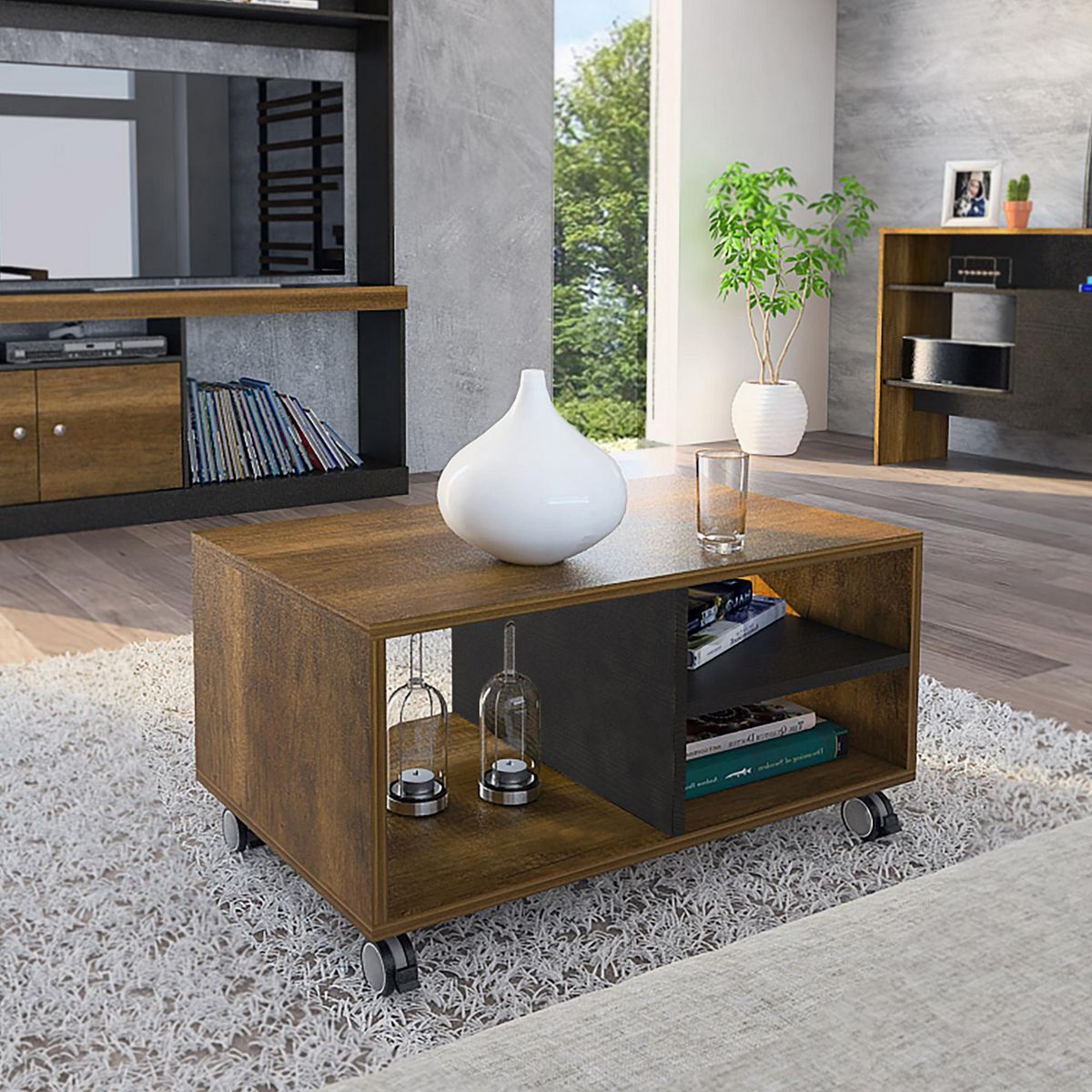 TUHOME - Mesa de Centro Classic Color