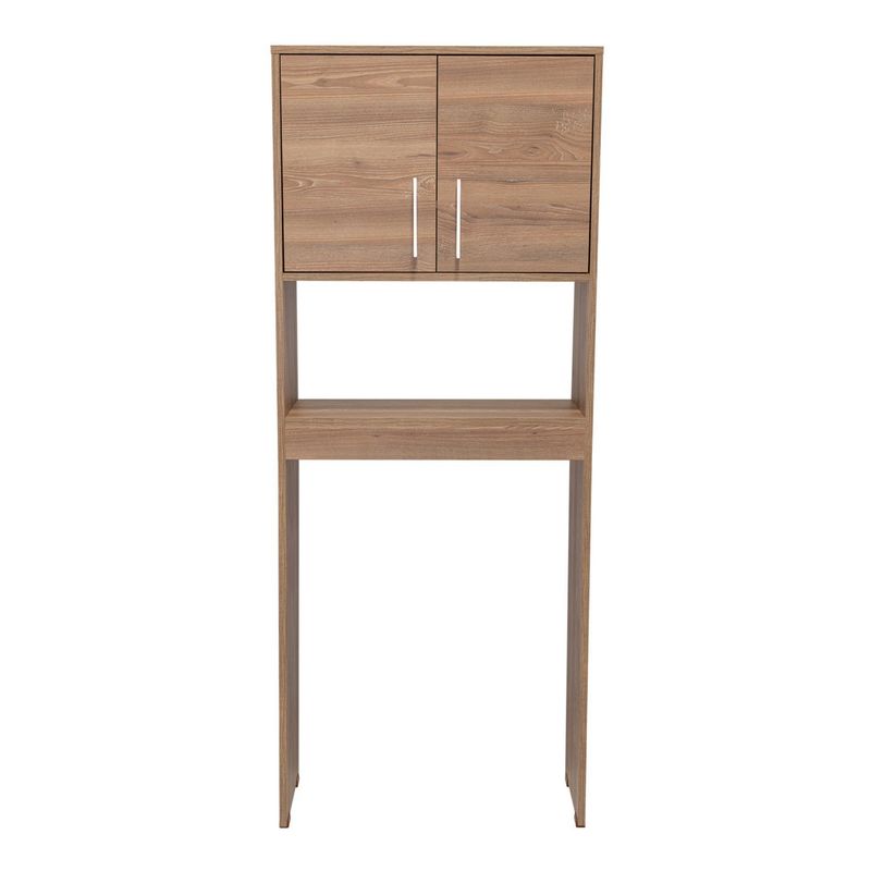 TUHOME - Mueble de Baño Organizador sobre Inodoro Barcelona Miel