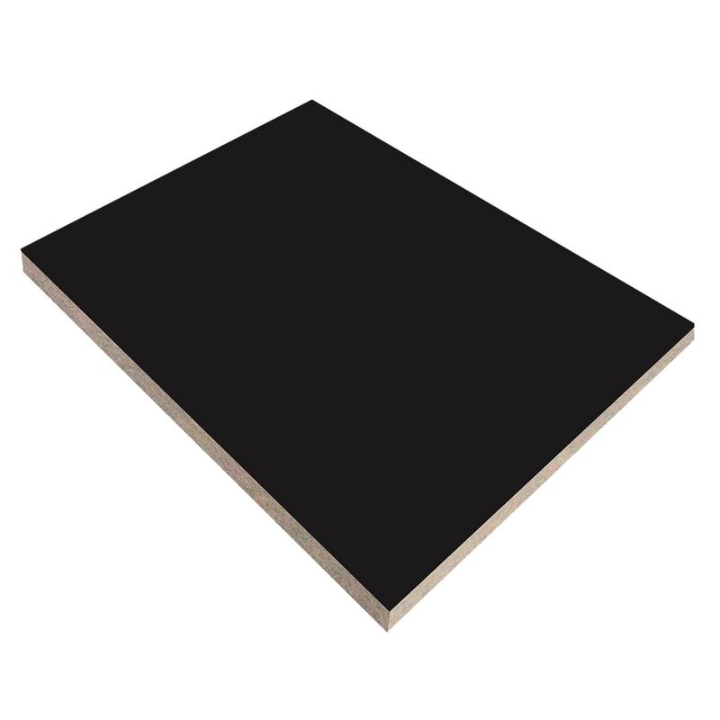 DUROLAC - Tablero MDF Negro 2.8mm 1.85x2.44m 