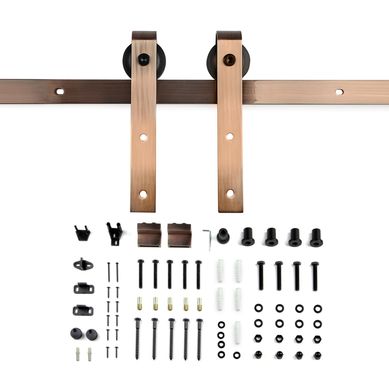 Kit Instalacin Puertas Corredizas Bronce