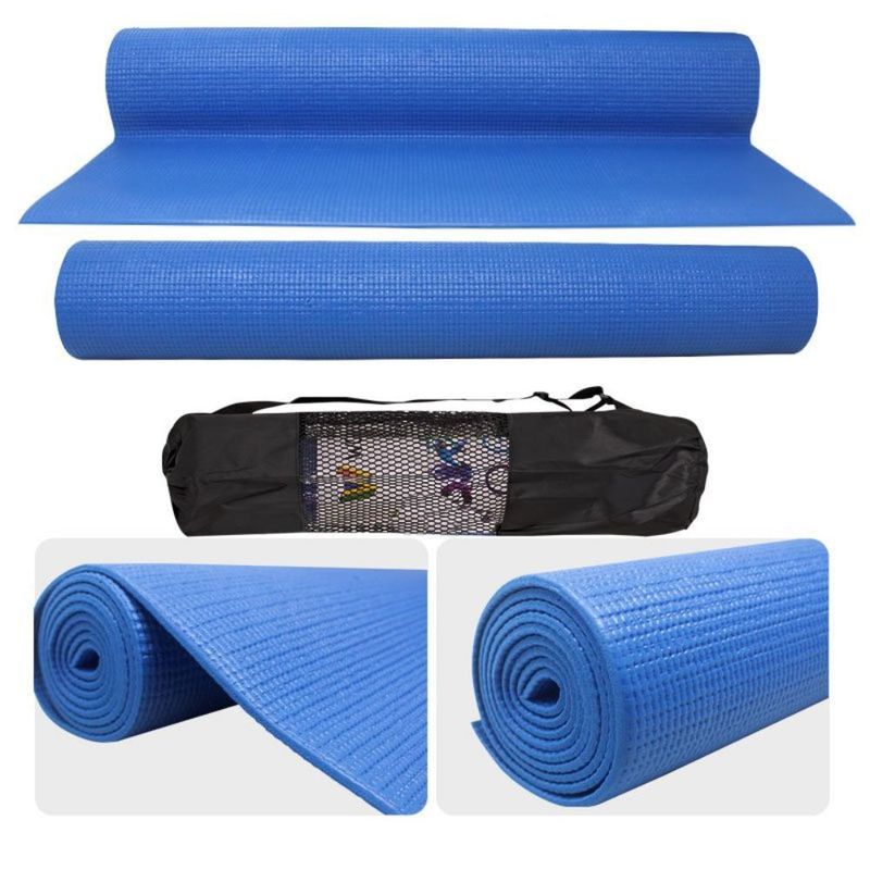 SPORTFITNESS - Colchoneta Fitness 6mm Azul