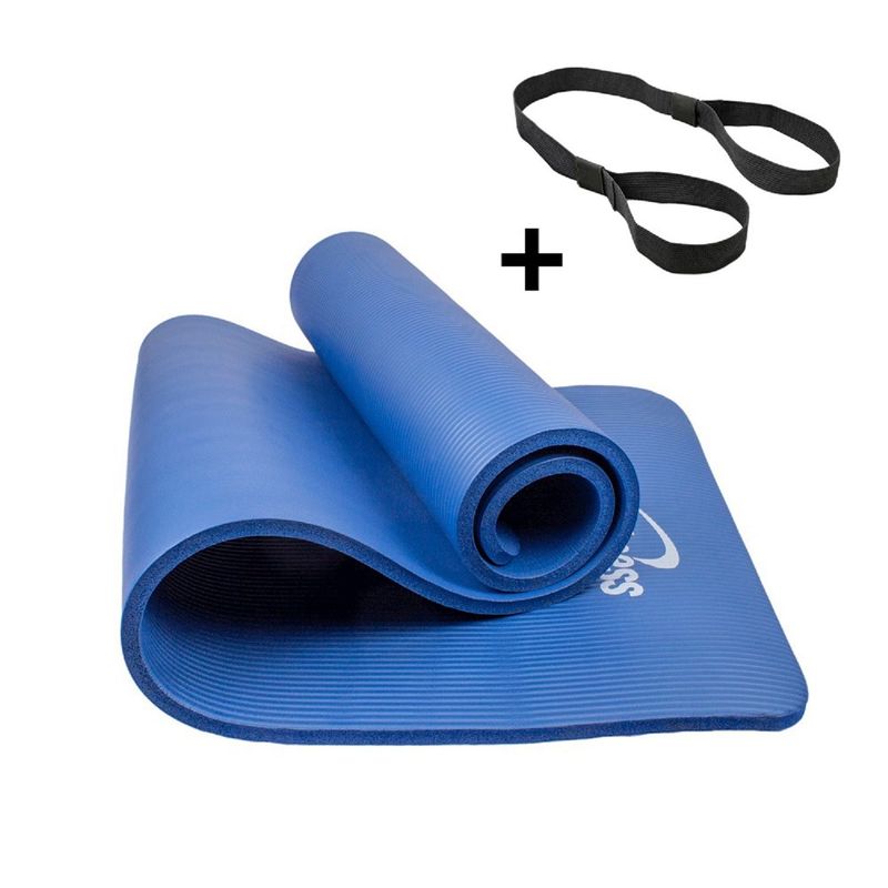 SPORTFITNESS - Colchoneta NBR 10mm Azul