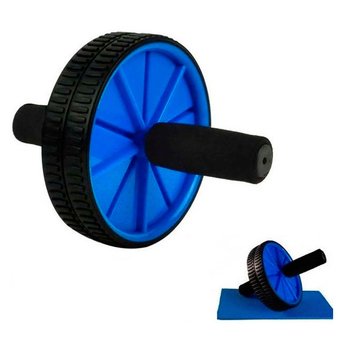 SPORTFITNESS - Rueda Abdominal Azul